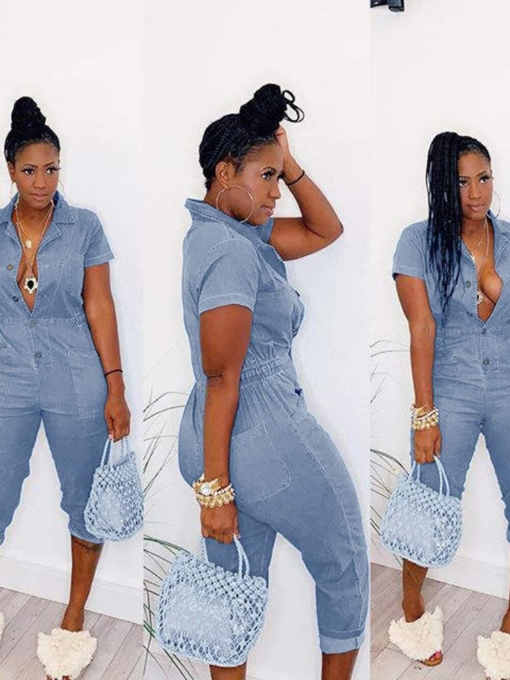 Denim Jumpsuit